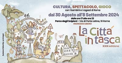 Dal 30 Agosto torna La Città in Tasca